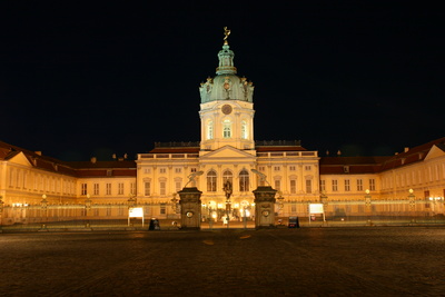Schloß Charlottenburg Nachtaufnahme