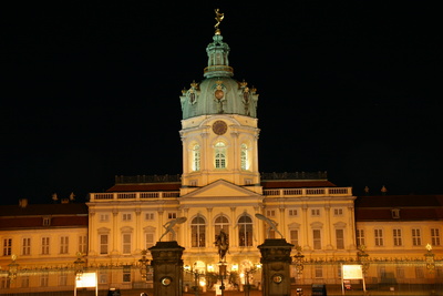 Schloß Charlottenburg Nachtaufnahme