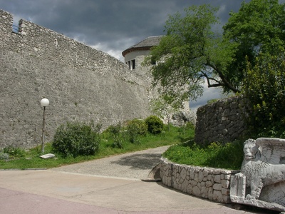 Burganlage in Istrien