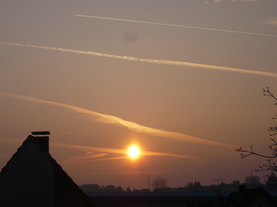 Sonnenuntergang im Sauerland