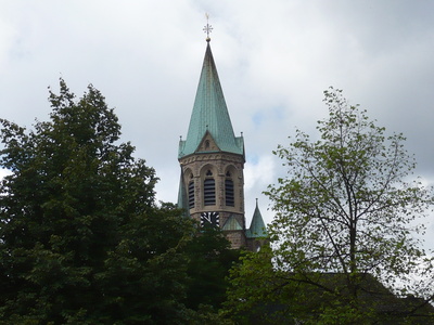 Kirchturm  im  Sauerland