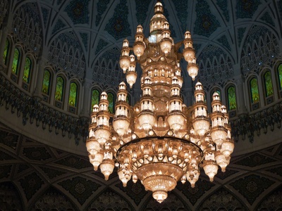 Oman: Sultan Qaboos Moschee 5