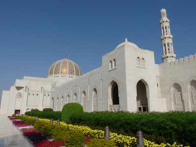 Oman: Sultan Qaboos Moschee 7