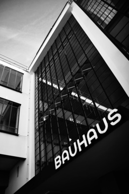 Bauhaus Dessau - Schriftzug