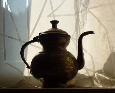 Orientalische Teekanne
