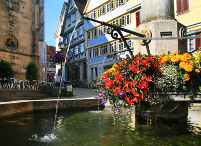 Tübingen Brunnen am Holzmarkt