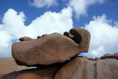 Granit am Strand von Ploumanach