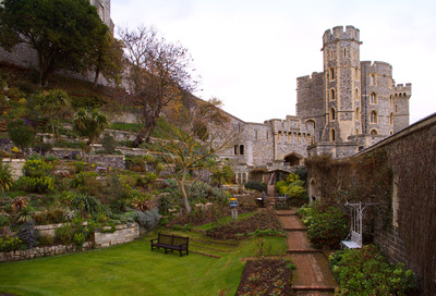 Garten in Windsor Castle