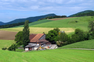 Bauernhof im Schweizer Jura