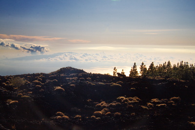 La Gomera from Teide