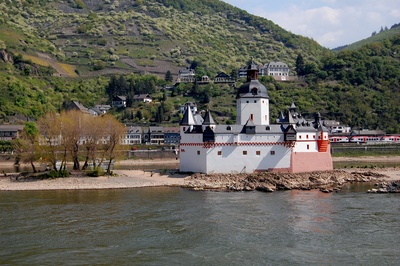 Inselburg Pfalzgrafenstein im Rhein bei Kaub #3