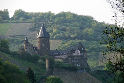 Blick auf Burg Stahleck #2