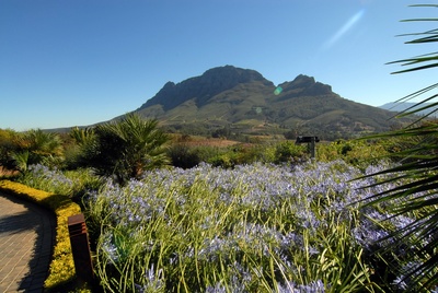 bergige Landschaft Südafrikas