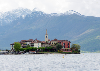 Fischer-Insel im Lago Maggiore