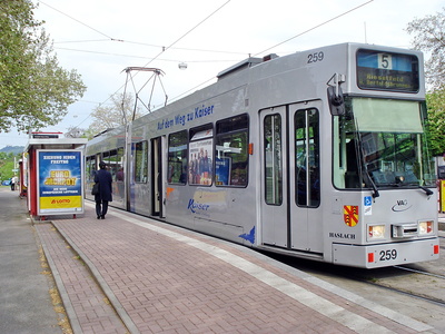 Straßenbahn in Freiburg