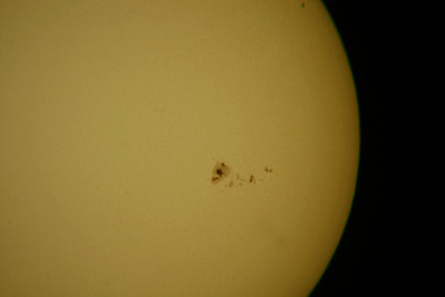 Sonnenflecken vom 9.Mai 2012