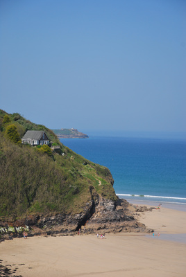 Haus am Kliff bei Porth Kidney Sands