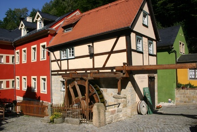 Wassermühle in Schmilka