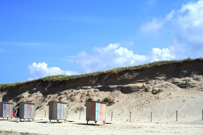 Häuschen am Strand