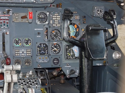 Altes Cockpit