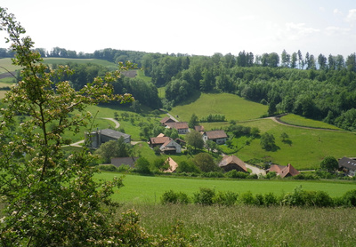 Bauernsiedlung im Jura