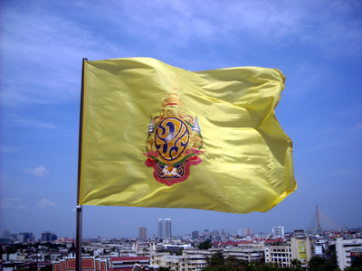 Königsflagge Bangkok