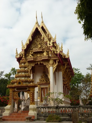 "Wat Tai Pho Kham" Kalasin Thailand