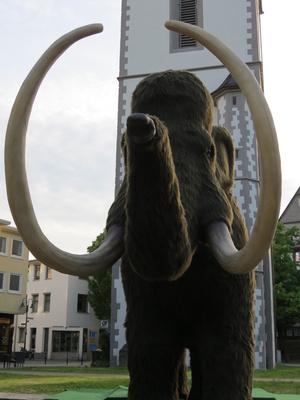 ein Mammut in Gießen