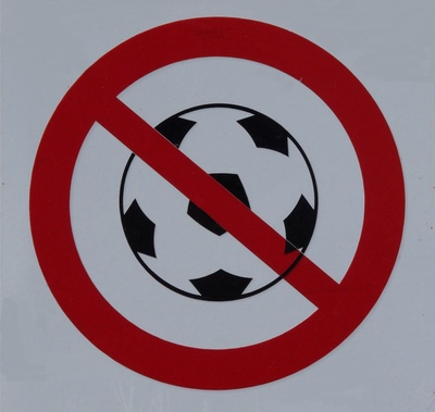 Ballspielen verboten