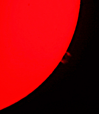 Sonneneruption vom 17.6.2012