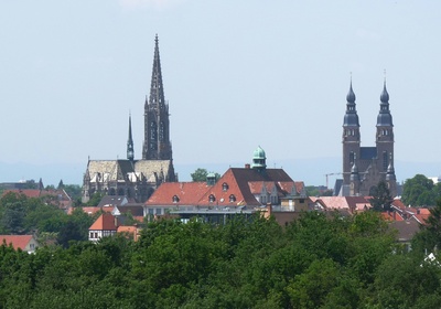 Speyer: Altstadtblick