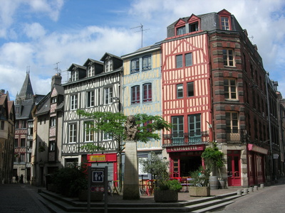 Traumurlaub Normandie - Fachwerkhäuser in Rouen