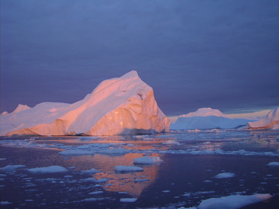 Abenddämmerung in Grönland II
