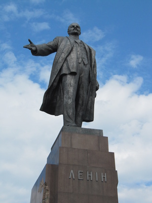 Lenin-Denkmal in Charkow