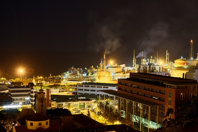 Raffinerie von Santa Cruz de Tenerife