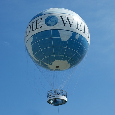 Fesselballon in Berlin