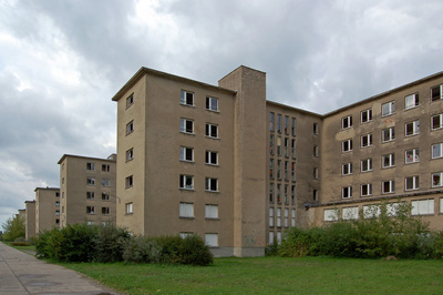 KdF-Ferienanlage der Nazis in Prora auf Rügen