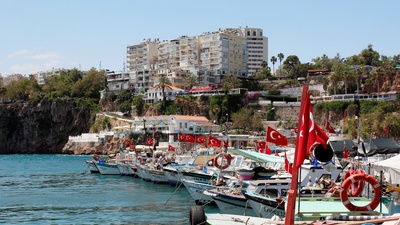 Im Hafen von Antalya