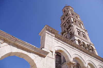 Turm des Diokletianpalastes