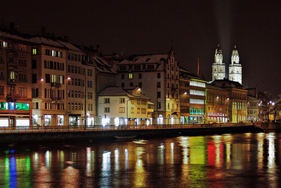 Zürich bei Nacht