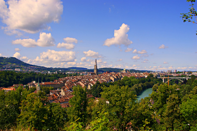 Berner Altstadtpanorama