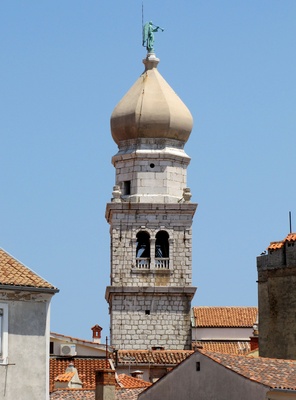 Krk, Glockenturm der Kathedrale