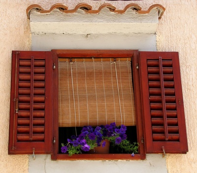Fenster in Baska (Insel Krk)