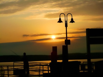 Sonnenuntergang Bodensee