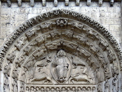 Kathedrale von Chartres - Tympanon