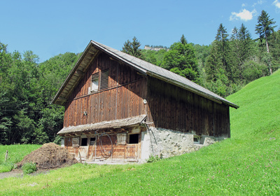 Alpine Stallung im Glarnerland