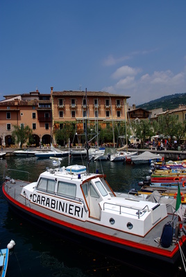 Carabinieri Sicherheit auf dem Gardasee