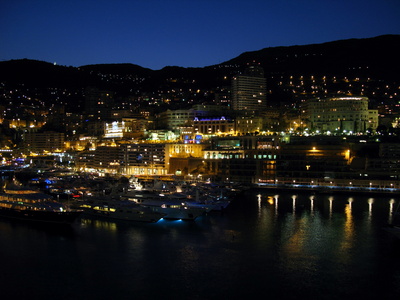 Letzer Blick auf Monaco