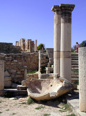 Koúrion Apollo-Tempel