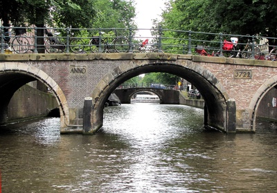 Amsterdam, Grachtenbrücke (1722)